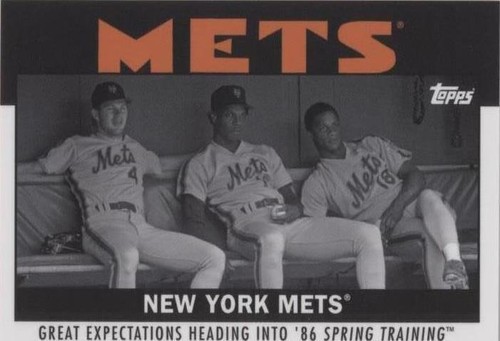 2021 Topps ESPN 30 for 30 Once Upon a Time in Queens - Darryl Strawberry Dwight Gooden Lenny Dykstra #34