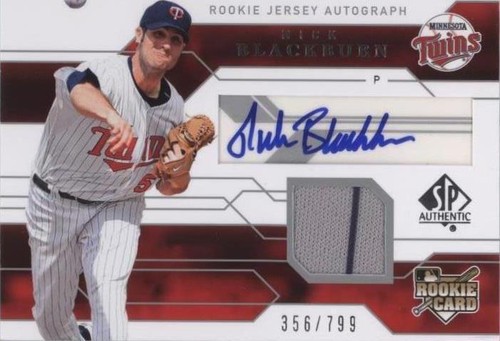 2008 SP Authentic - Nick Blackburn #151