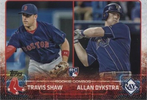 2015 Topps Update Series - Allan Dykstra Travis Shaw #US41