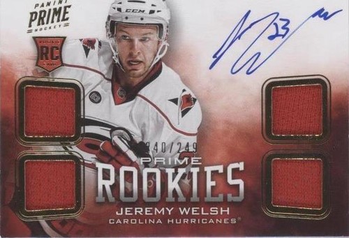 2012-13 Panini Prime - Jeremy Welsh #110