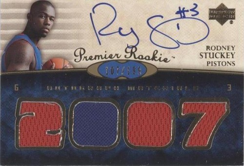 2007-08 UD Premier - Rodney Stuckey #111
