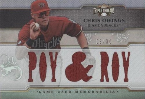 2014 Topps Triple Threads - Chris Owings #TTR-CO3