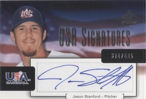 2004 SP Authentic - Jason Stanford #USA-19