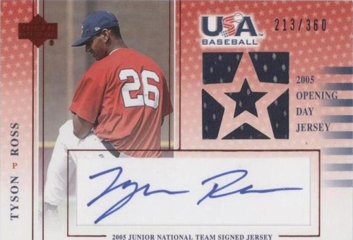 2005 Upper Deck USA Baseball - Tyson Ross #TR-GU