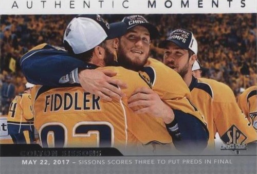 2017-18 SP Authentic - Colton Sissons #107