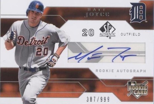 2008 SP Authentic - Matt Joyce #177