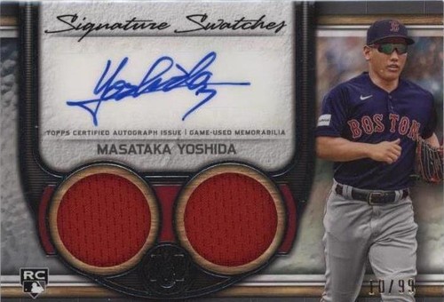 2023 Topps Museum Collection - Masataka Yoshida #SWDRA-MY