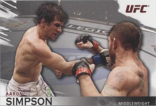 2010 Topps UFC Knockout - Aaron Simpson #103