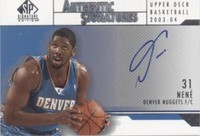 2003-04 SP Signature Edition - Nene #AS-NH