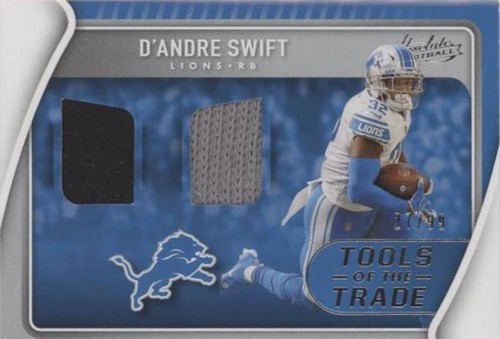 2021 Panini Absolute D'Andre Swift #TTD41