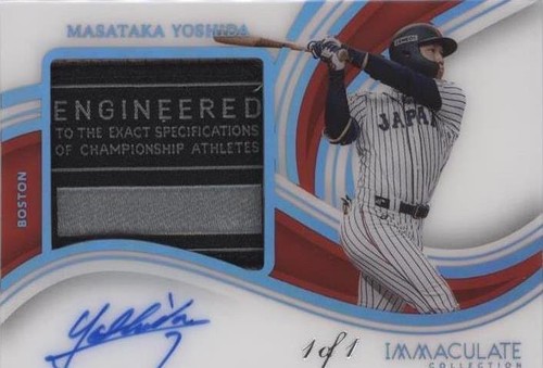 2023 Panini Immaculate Collection - Masataka Yoshida #PPA-MY
