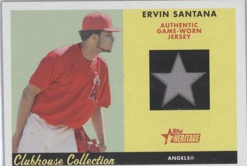 2007 Topps Heritage - Ervin Santana #CC ES