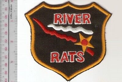 US Navy USN Vietnam River Rats Shield Riverine Force River Rat...
