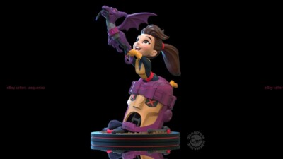 QMX Q-Fig Elite Series Shadowcat and Little Dragon Lockheed Scene Figure