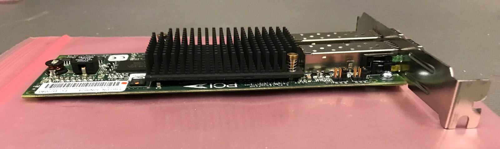 *LOT OF 2* Emulex LPE12002 Dual-port 8GB PCIe Fiber Channel Adapter Card w/ SFPs