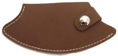 Other Leather Sheath - dark leather belt sheath for 6 25 in inupiat ulu knives