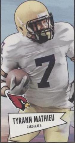 2013 Bowman Tyrann Mathieu #52B-TMA