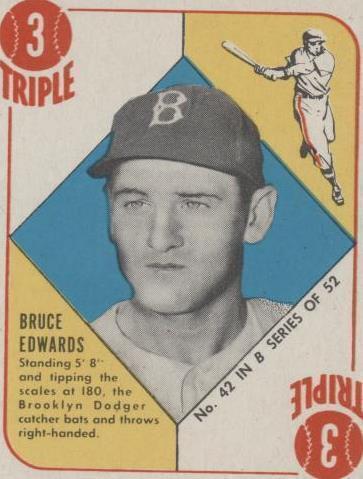 1951 Topps - Bruce Edwards #42