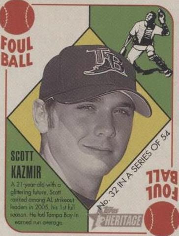 Bowman Heritage 2005 - Scott Kazmir #32