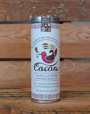 Cacao Vanilla Rose - Drinking Chocolate Tin