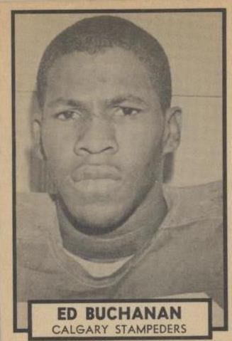 1962 Topps CFL Ed Buchanan #21
