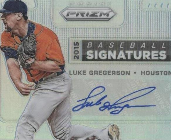2015 Panini Prizm - Luke Gregerson #23
