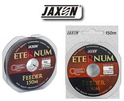 150M BULK JAXON ETERNUM FEEDER TOURNAMENT FISHING LINE MONOFILAMENT CARP BARBEL