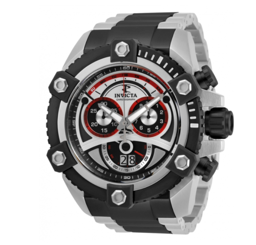 Pre-owned Invicta Reserve Men's 56mm Grand Octane Swiss Chronograph Bracelet Watch