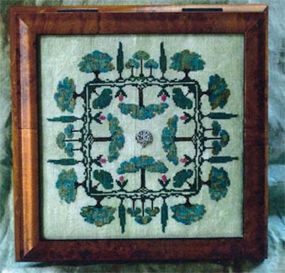 10% Off Keslyn's Counted X-Stitch Chart - A Walk In The Park