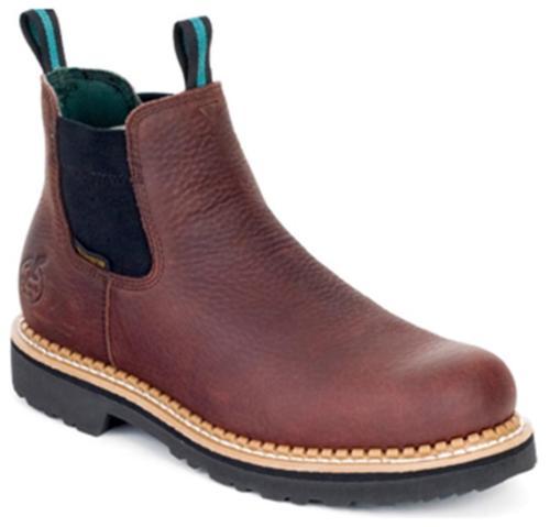 Georgia Giant 2.0 Waterproof Work Boots Brown Leather 10M G6223 USA Georgia Boots G6223 Men main image 2