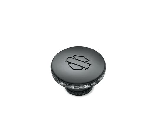 HARLEY DAVIDSON ハーレー FUEL CAP 61100180 Genuine Harley-Davidson Custom Machine Cut Black Fuel Gas