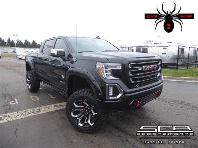 2020 GMC Sierra 1500 AT4 Black Widow Lifted Truck | eBay