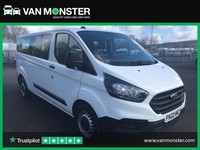2022 Ford Transit Custom 2.0 Ecoblue 130Ps Low Roof Kombi Leader Van Minibus Die