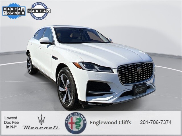 2021 Jaguar F-PACE, Fuji White with 27175 Miles available now!