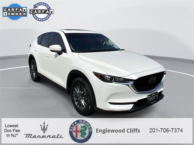 2021 Mazda CX-5, Snowflake White Pearl Mica with 32149 Miles available now!