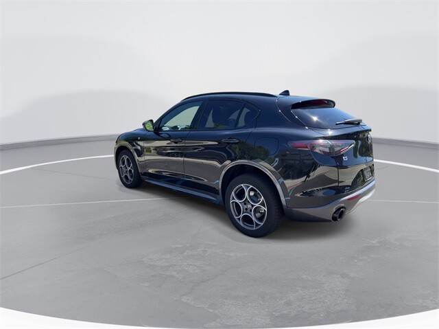 Owner 2024 Alfa Romeo Stelvio, Vulcano Black Metallic with 6 Miles available now!