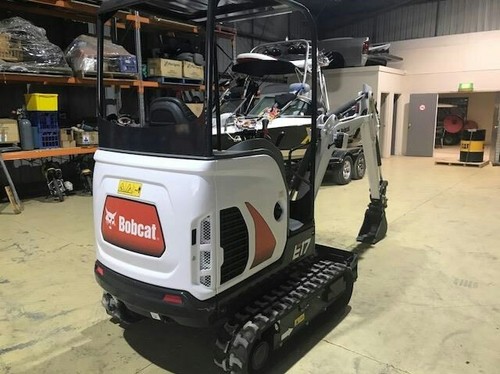 2017 Bobcat E17 Excavator unused with 6 hours