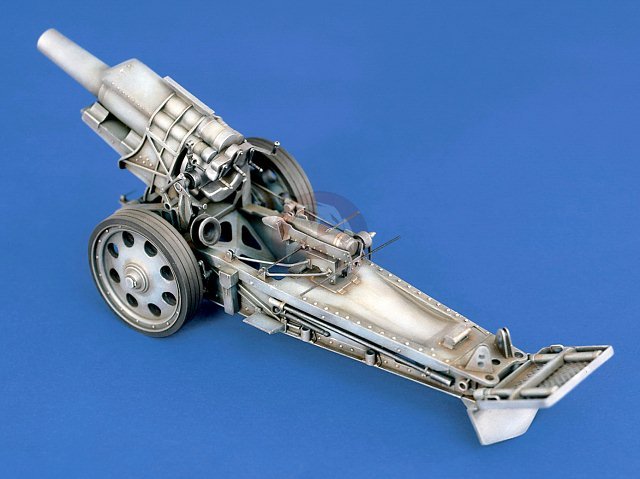 Verlinden 1/35 21cm Lange Morser 16 L14.5 German Heavy Mortar