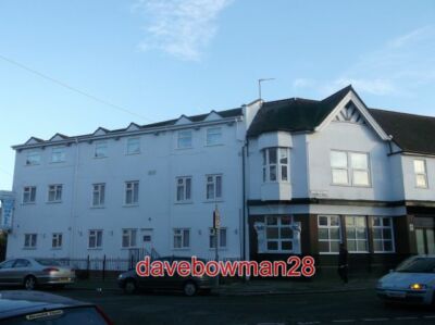 PHOTO  THE BARKING HALL HOTEL BARKING  ON TANNER STREET.THE BUILDING ON THE RIGH