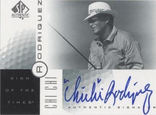 2001 SP Authentic - Chi Chi Rodriguez #CR