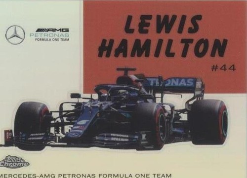 2023 TOPPS DYNASTY FORMULA 1 NAMEPLATE #DAFLH LEWIS HAMILTON