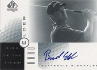 2001 SP Authentic - Brad Elder #BE