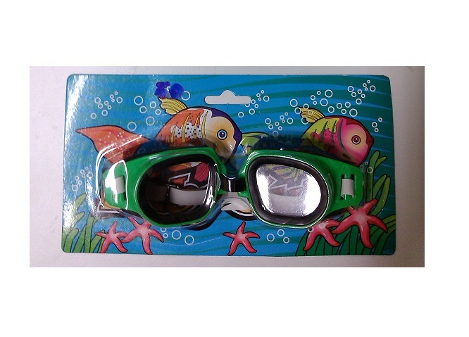 OCCHIALINI PER IMMERSIONI SNORKELING  MARE PISCINA BAMBINI ESTATE VERDE