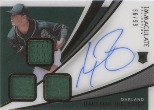 2021 Panini Immaculate Collection - Daulton Jefferies #RTS-DJ