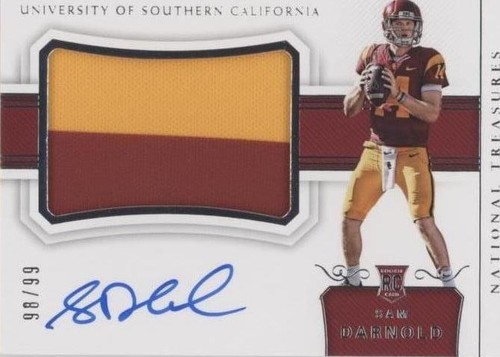 2018 Panini National Treasures Collegiate Sam Darnold #102