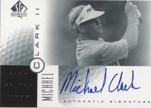 2001 SP Authentic - Michael Clark #MC2