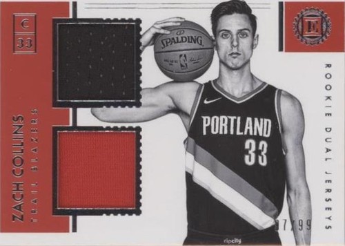 2017-18 Panini Encased - Zach Collins #DR-ZC