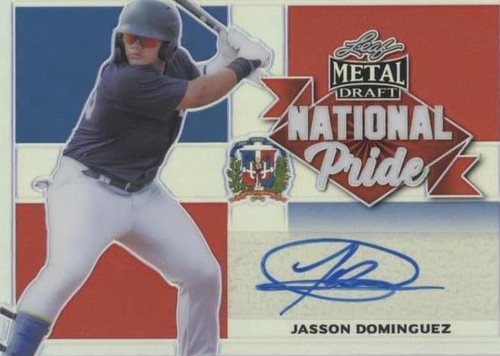 2021 Leaf Metal Draft - Jasson Dominguez #NP-JD1