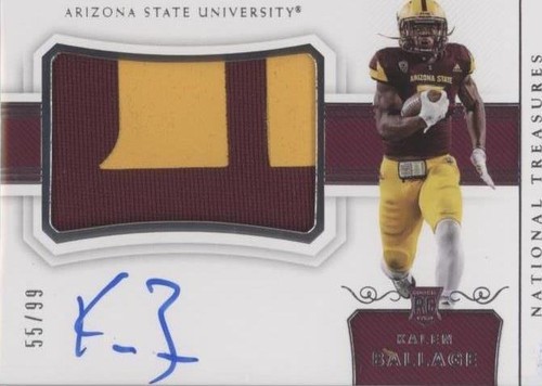 2018 Panini National Treasures Collegiate Kalen Ballage #143