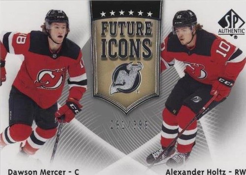 2021-22 SP Authentic - Alexander Holtz Dawson Mercer #FI-18